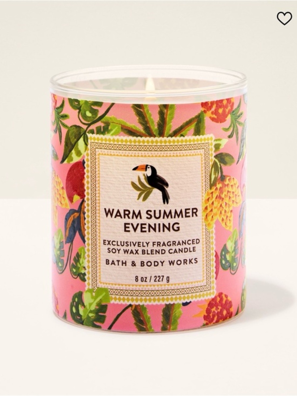 White Barn Warm Summer Evening Single Wick Candle